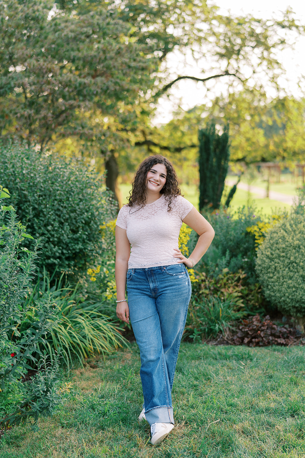 allentown rose garden senior session